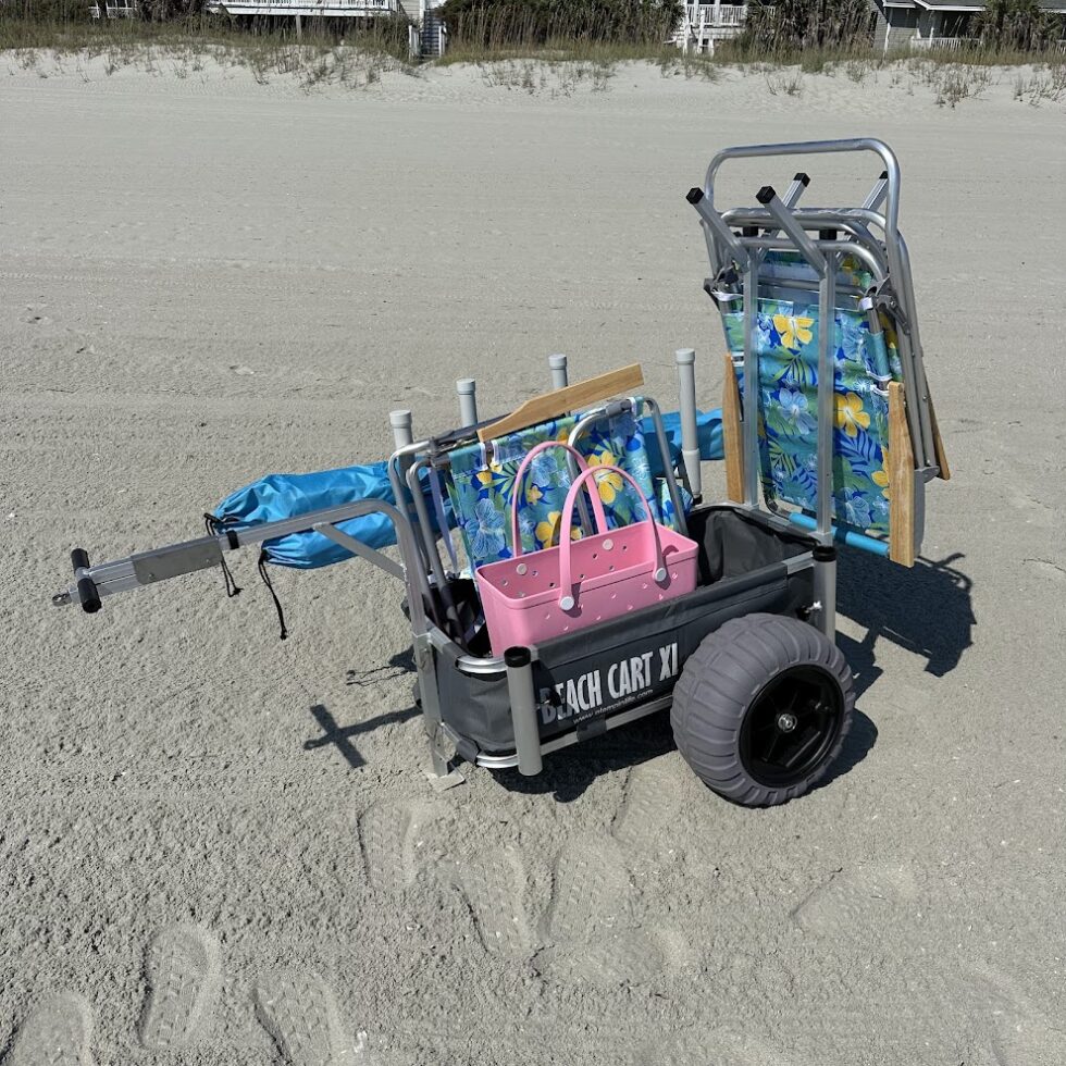 Ultimate Beach Cart XL for Soft Sand - Balloon Wheels