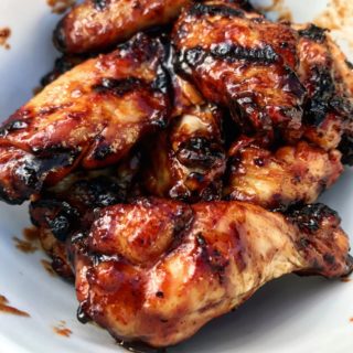 Smoked BBQ Chicken Wings | Glampin' Life